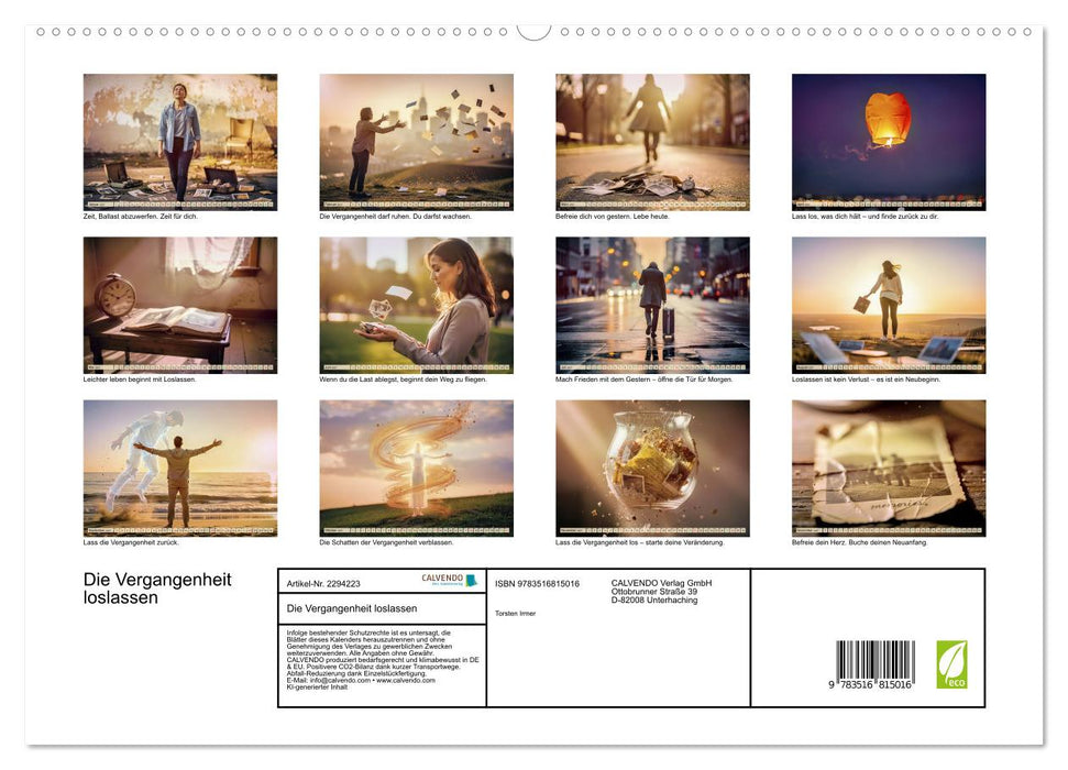 Die Vergangenheit loslassen (CALVENDO Premium Wandkalender 2027)