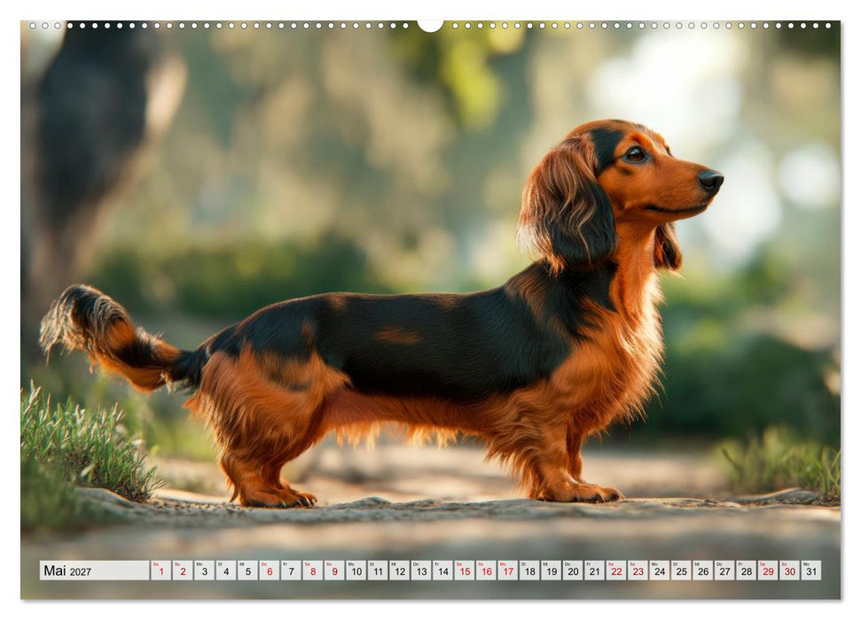 Lieblingshund Dackel (CALVENDO Wandkalender 2027)