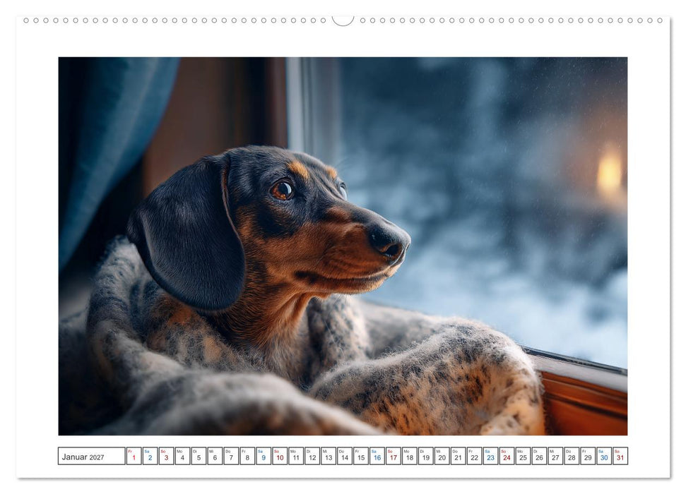 Kleine Beine, großes Glück (CALVENDO Premium Wandkalender 2027)