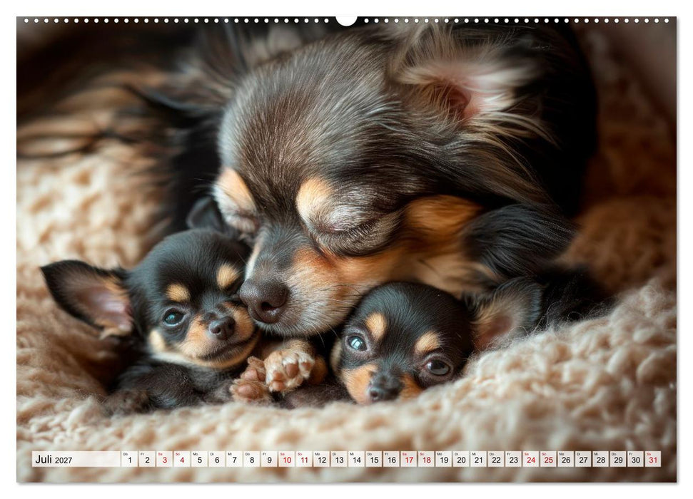 Niedliche Chihuahuas (CALVENDO Premium Wandkalender 2027)