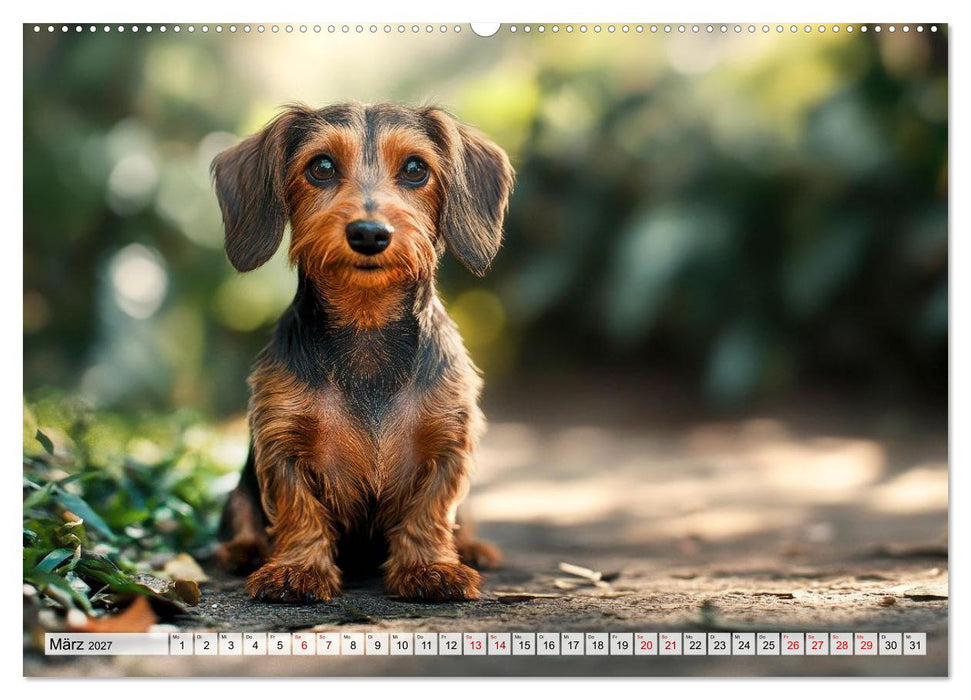 Lieblingshund Dackel (CALVENDO Premium Wandkalender 2027)