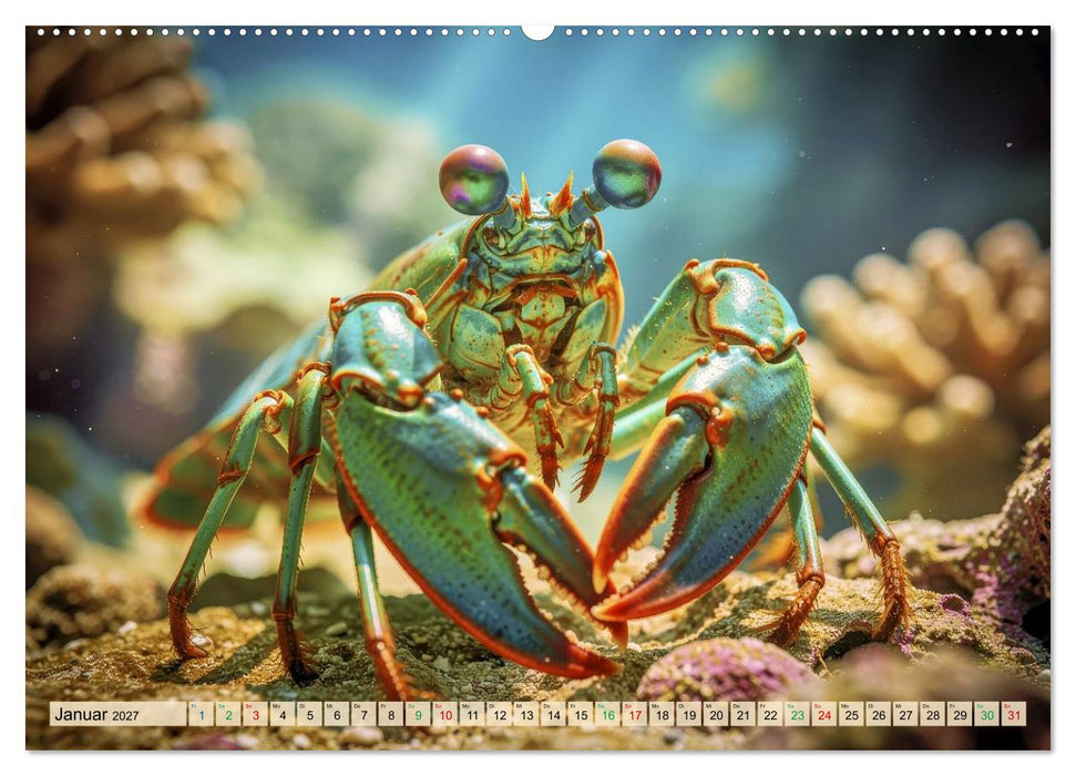 Die buntesten Tiere - Weltweit (CALVENDO Wandkalender 2027)