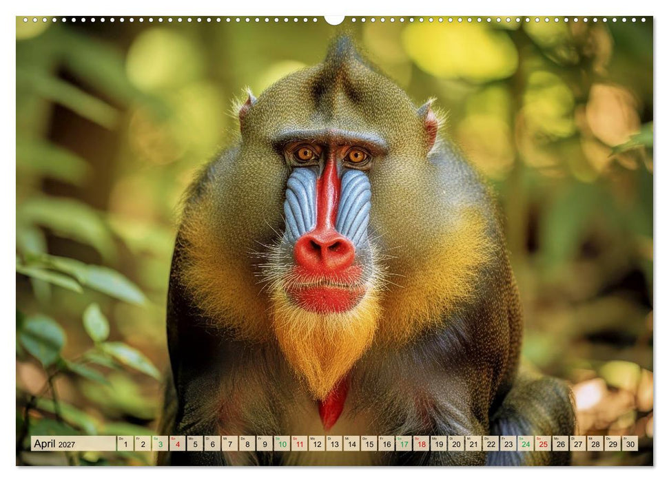 Die buntesten Tiere - Weltweit (CALVENDO Wandkalender 2027)