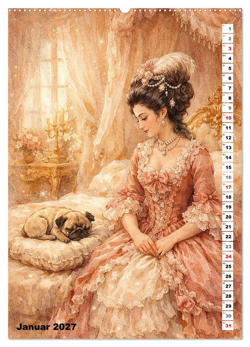 Glanz des Rokoko (CALVENDO Premium Wandkalender 2027)