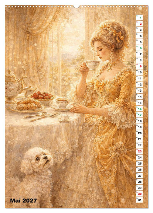 Glanz des Rokoko (CALVENDO Premium Wandkalender 2027)
