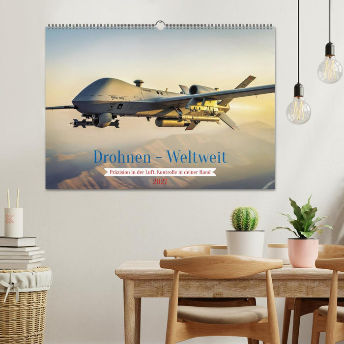 Drohnen - Weltweit (CALVENDO Wandkalender 2027)