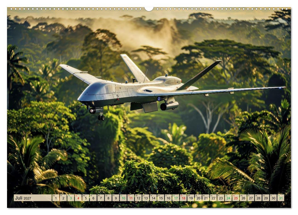 Drohnen - Weltweit (CALVENDO Premium Wandkalender 2027)