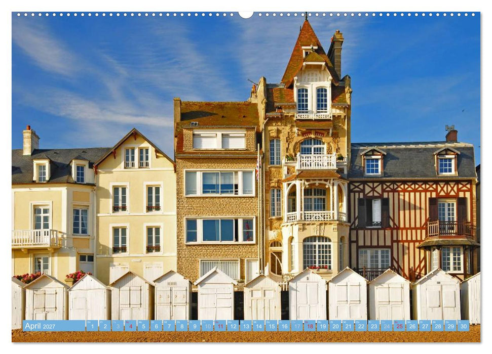 Quer durch die Normandie (CALVENDO Premium Wandkalender 2027)