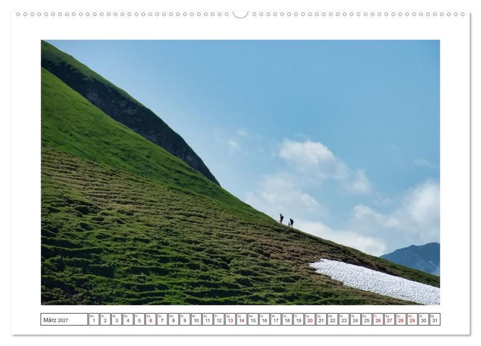 Oberstdorf zu allen Jahreszeiten (CALVENDO Wandkalender 2027)