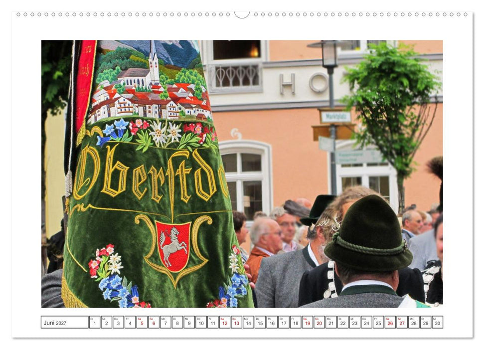 Oberstdorf zu allen Jahreszeiten (CALVENDO Wandkalender 2027)