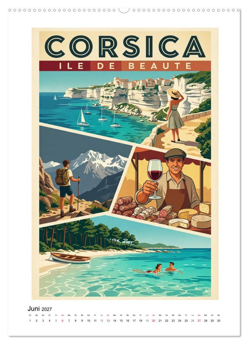 Sehnsucht Frankreich - Die Mid-Century Collection (CALVENDO Wandkalender 2027)