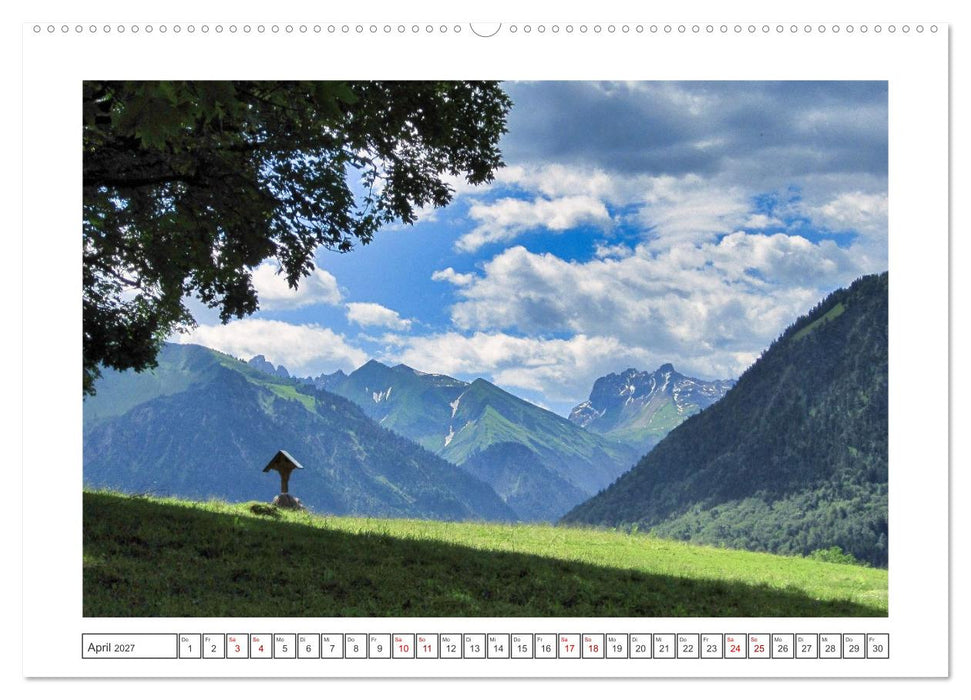 Oberstdorf zu allen Jahreszeiten (CALVENDO Premium Wandkalender 2027)