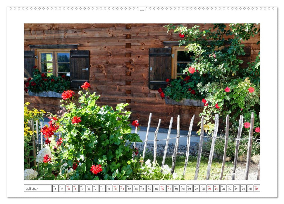 Oberstdorf zu allen Jahreszeiten (CALVENDO Premium Wandkalender 2027)