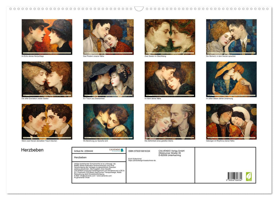 Herzbeben (CALVENDO Wandkalender 2027)
