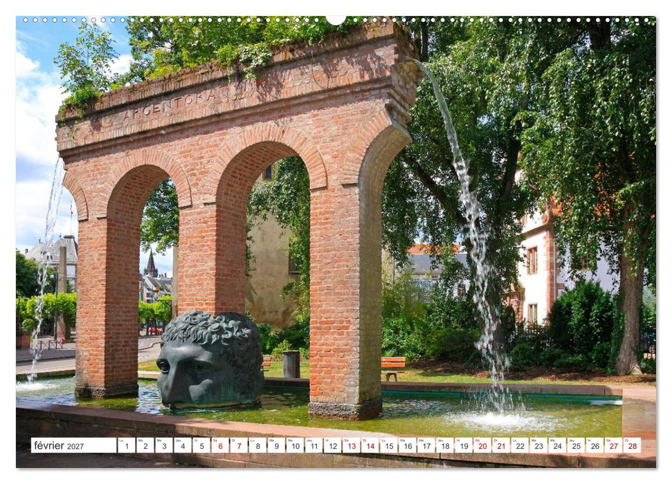 Strasbourg - Ville d'histoire et de charme au cœur de l'Europe (CALVENDO Calendrier supérieur 2027)