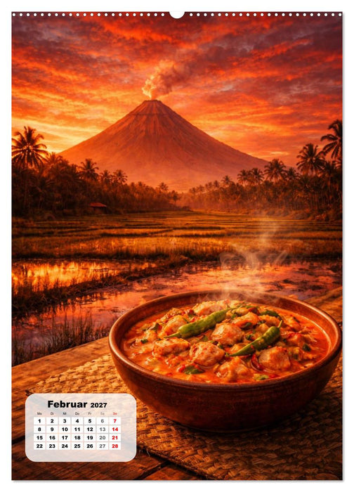 Philippinen - Eine Schlemmerreise durch die Perle des Orients (CALVENDO Wandkalender 2027)
