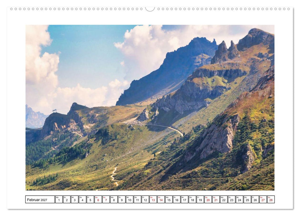 Über dem Grödnertal (CALVENDO Wandkalender 2027)
