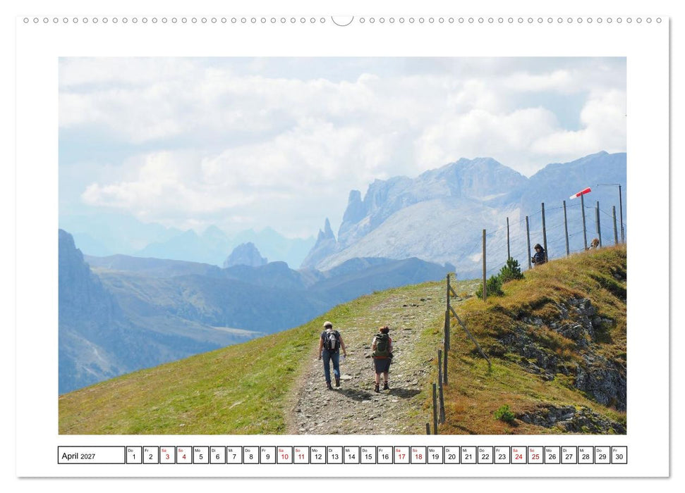 Über dem Grödnertal (CALVENDO Wandkalender 2027)
