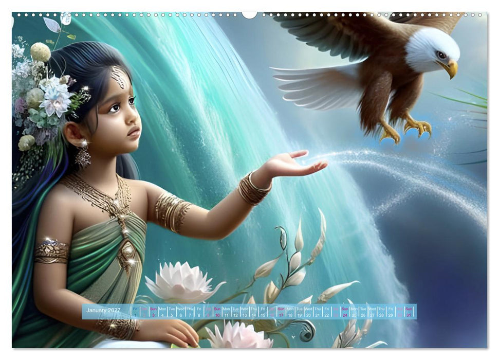 Spirit Animal Dreams (CALVENDO Monthly Calendar 2027)