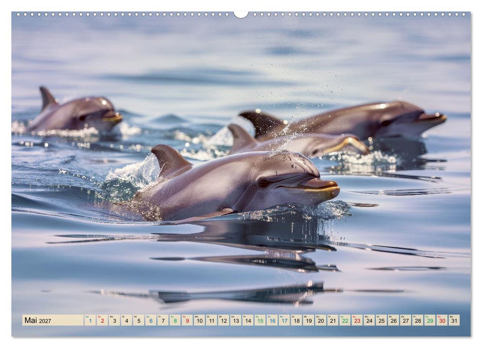Die intelligentesten Tiere - Weltweit (CALVENDO Premium Wandkalender 2027)