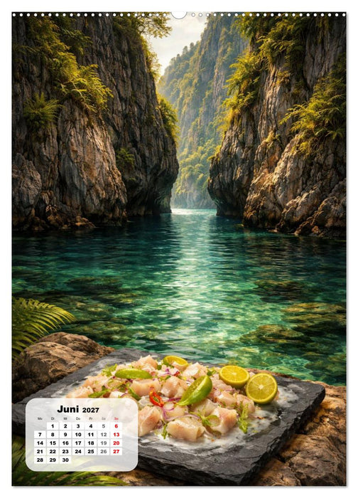 Philippinen - Eine Schlemmerreise durch die Perle des Orients (CALVENDO Premium Wandkalender 2027)