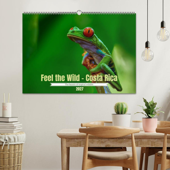 Feel the Wild – Costa Rica (CALVENDO Monthly Calendar 2027)