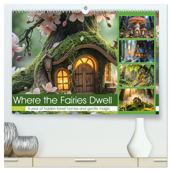 Where the Fairies Dwell - A year of hidden forest homes and gentle magic (CALVENDO Premium-Calendar 2027)