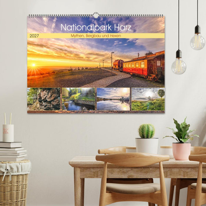 Nationalpark Harz - Mythen, Bergbau und Hexen (CALVENDO Wandkalender 2027)