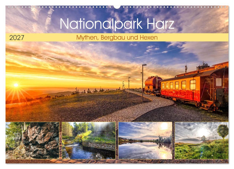 Nationalpark Harz - Mythen, Bergbau und Hexen (CALVENDO Wandkalender 2027)