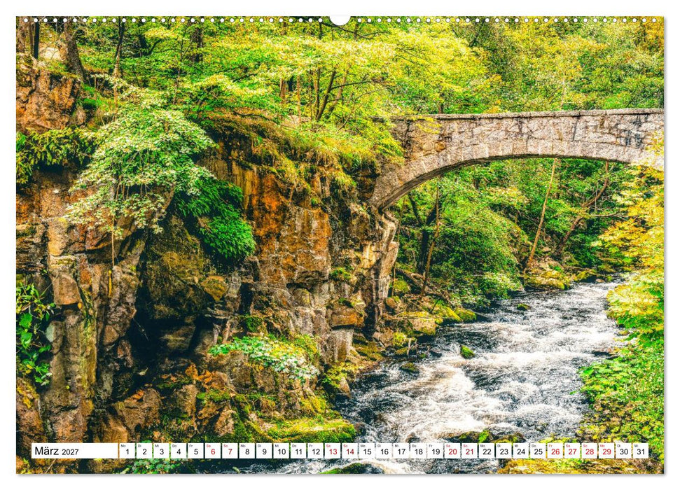 Nationalpark Harz - Mythen, Bergbau und Hexen (CALVENDO Wandkalender 2027)