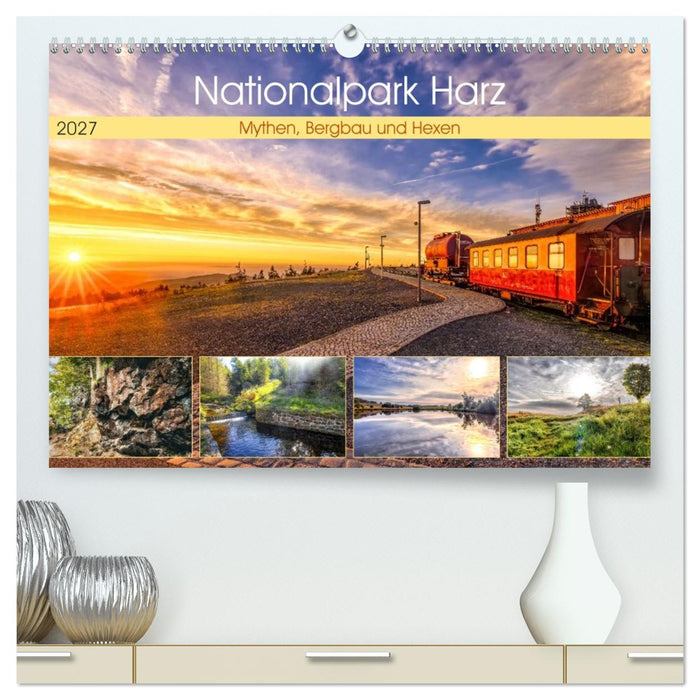 Nationalpark Harz - Mythen, Bergbau und Hexen (CALVENDO Premium Wandkalender 2027)