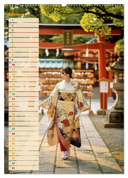 Japanische Lebensart (CALVENDO Wandkalender 2027)