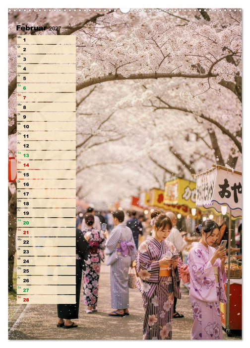 Japanische Lebensart (CALVENDO Wandkalender 2027)