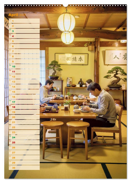 Japanische Lebensart (CALVENDO Wandkalender 2027)