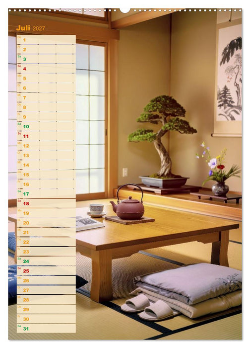 Japanische Lebensart (CALVENDO Premium Wandkalender 2027)