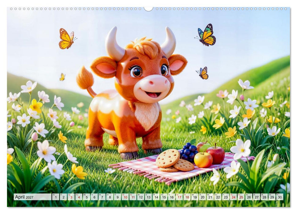 Kinder‑Sternzeichen - Fröhlicher und bunter Kalender (CALVENDO Premium Wandkalender 2027)