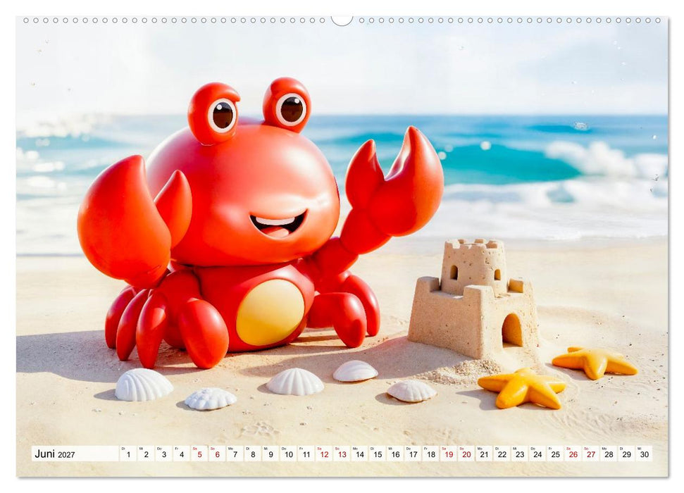 Kinder‑Sternzeichen - Fröhlicher und bunter Kalender (CALVENDO Premium Wandkalender 2027)
