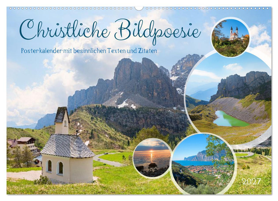 Christliche Bildpoesie 2027 (CALVENDO Wandkalender 2027)