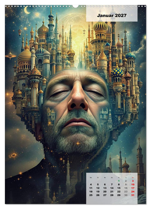 Im Kopf eines Lebens (CALVENDO Wandkalender 2027)