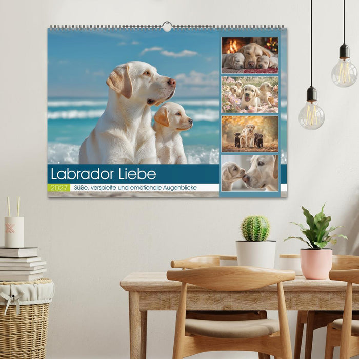 Labrador Liebe (CALVENDO Wandkalender 2027)