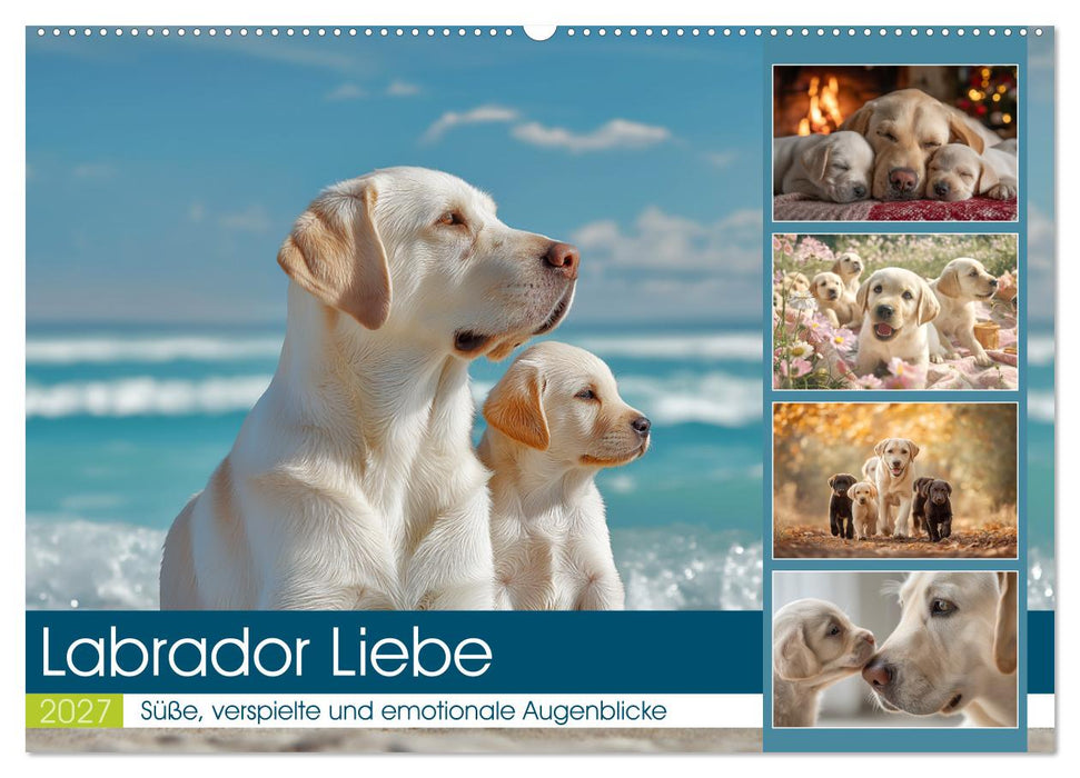 Labrador Liebe (CALVENDO Wandkalender 2027)