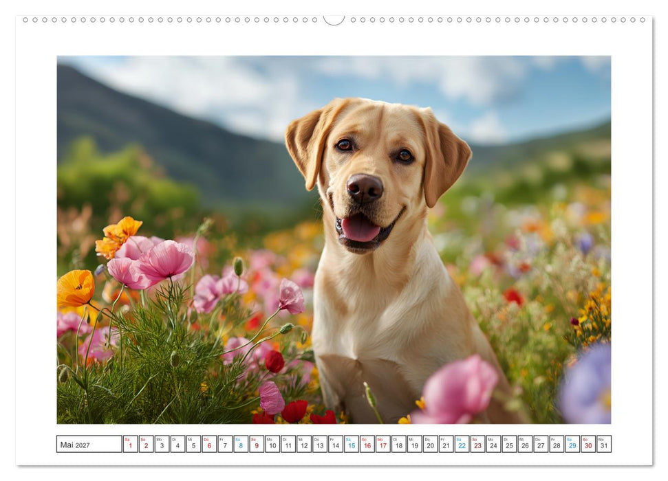Labrador Liebe (CALVENDO Wandkalender 2027)