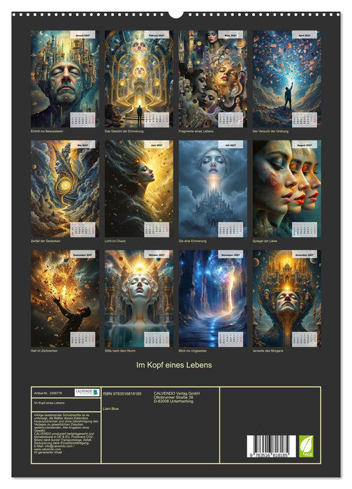 Im Kopf eines Lebens (CALVENDO Premium Wandkalender 2027)