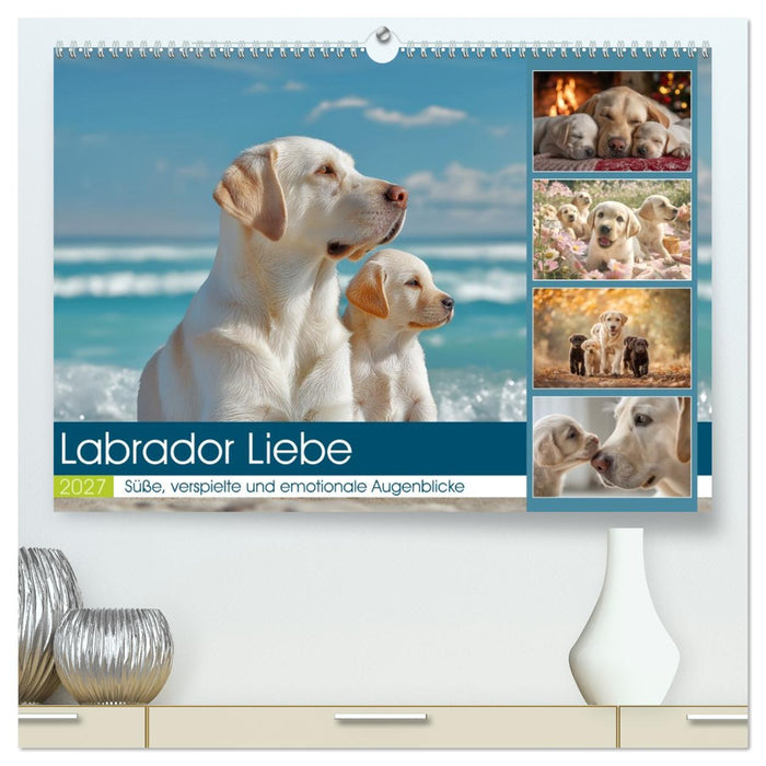 Labrador Liebe (CALVENDO Premium Wandkalender 2027)