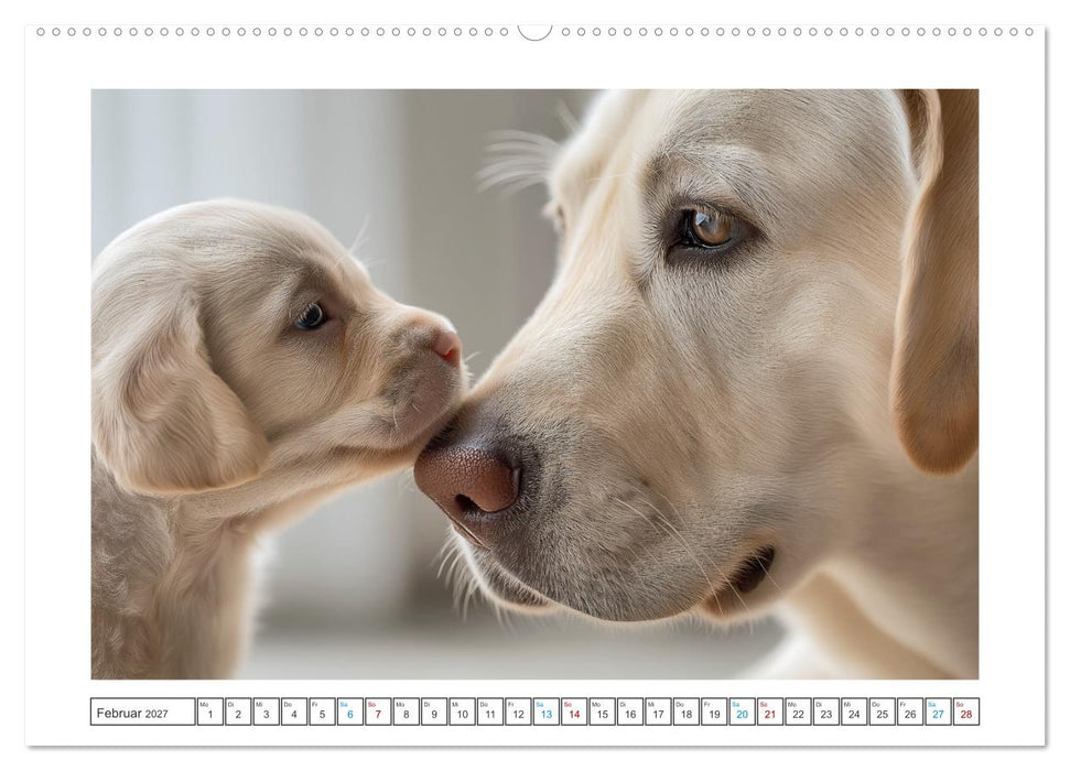 Labrador Liebe (CALVENDO Premium Wandkalender 2027)