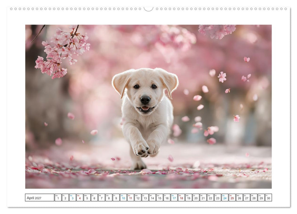 Labrador Liebe (CALVENDO Premium Wandkalender 2027)