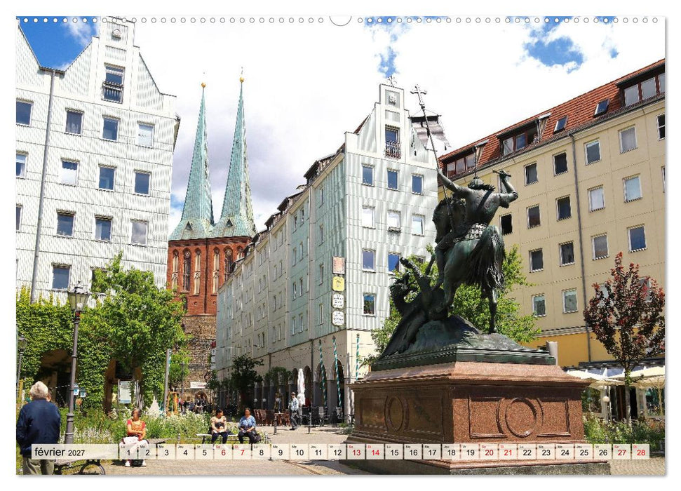 Berlin - dans le centre historique (CALVENDO Calendrier mensuel 2027)
