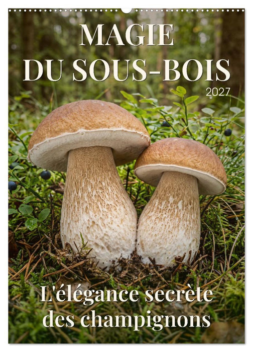 MAGIE DU SOUS-BOIS (CALVENDO Calendrier mensuel 2027)
