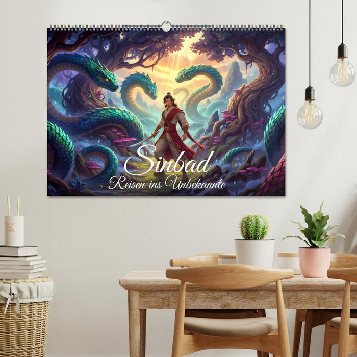 Sinbad – Reisen ins Unbekannte (CALVENDO Wandkalender 2027)