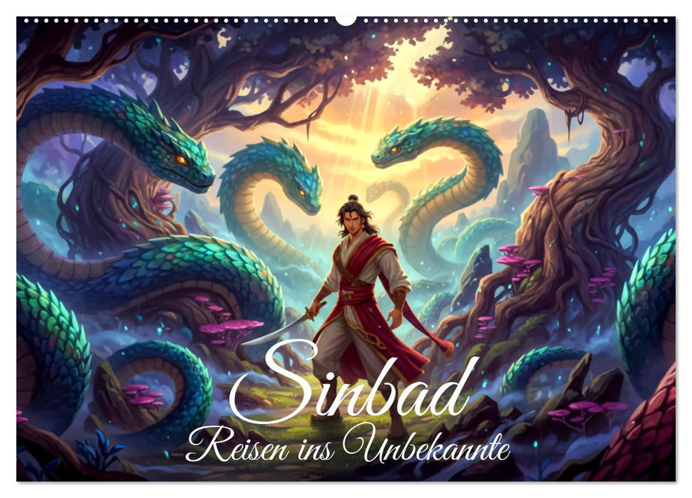 Sinbad – Reisen ins Unbekannte (CALVENDO Wandkalender 2027)